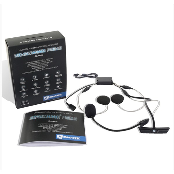 Shark Helmets Sharktooth Prime Bluetooth Communication System Headset